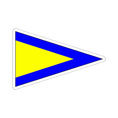 ICS Repeat One (International Code of Signals) STICKER Vinyl Die-Cut Decal 4 Inch - The Sticker Space