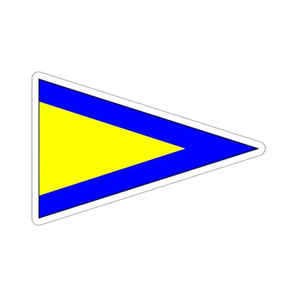 ICS Repeat One (International Code of Signals) STICKER Vinyl Die-Cut Decal 5 Inch - The Sticker Space