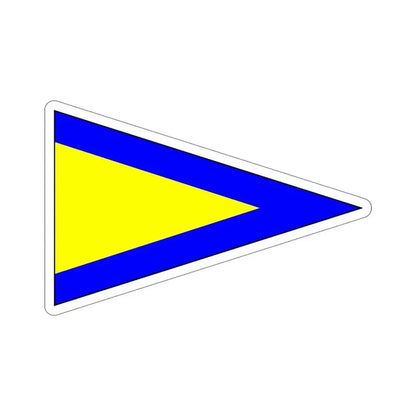 ICS Repeat One (International Code of Signals) STICKER Vinyl Die-Cut Decal 6 Inch - The Sticker Space