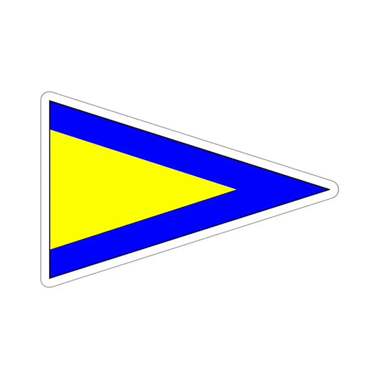 ICS Repeat One (International Code of Signals) STICKER Vinyl Die-Cut Decal 6 Inch - The Sticker Space