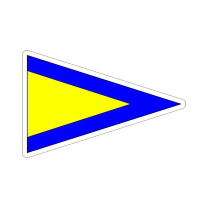 ICS Repeat One (International Code of Signals) STICKER Vinyl Die-Cut Decal 6 Inch - The Sticker Space