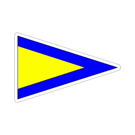 ICS Repeat One (International Code of Signals) STICKER Vinyl Die-Cut Decal 6 Inch - The Sticker Space