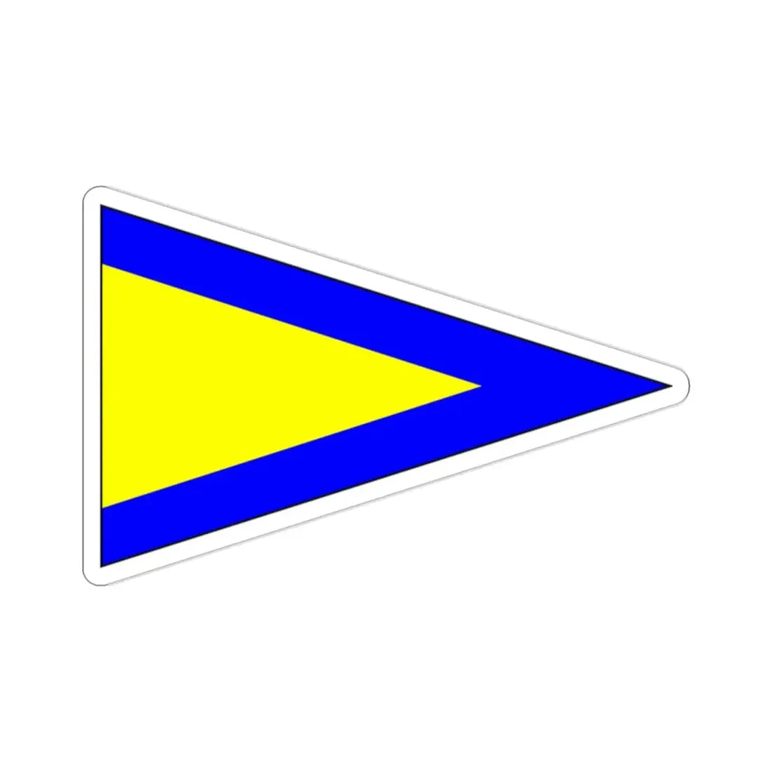 ICS Repeat One (International Code of Signals) STICKER Vinyl Die-Cut Decal - The Sticker Space