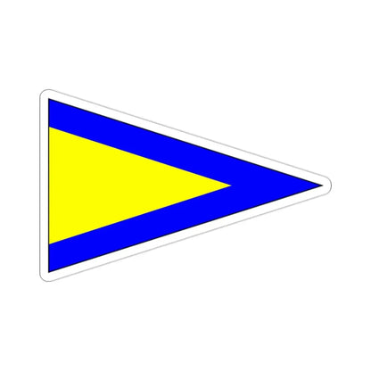 ICS Repeat One (International Code of Signals) STICKER Vinyl Die-Cut Decal - The Sticker Space