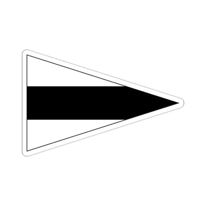 ICS Repeat Three (International Code of Signals) STICKER Vinyl Die-Cut Decal 2 Inch - The Sticker Space