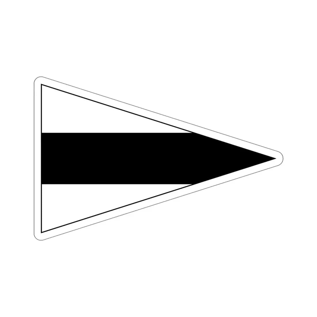 ICS Repeat Three (International Code of Signals) STICKER Vinyl Die-Cut Decal - The Sticker Space