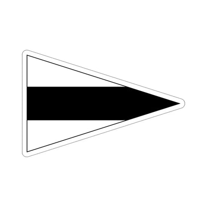 ICS Repeat Three (International Code of Signals) STICKER Vinyl Die-Cut Decal - The Sticker Space