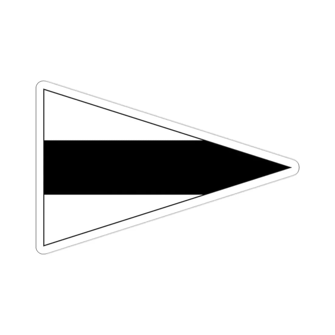 ICS Repeat Three (International Code of Signals) STICKER Vinyl Die-Cut Decal - The Sticker Space