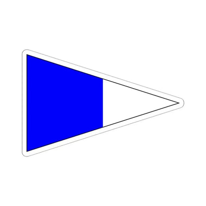 ICS Repeat Two (International Code of Signals) STICKER Vinyl Die-Cut Decal 3 Inch - The Sticker Space