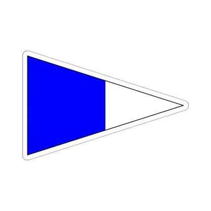 ICS Repeat Two (International Code of Signals) STICKER Vinyl Die-Cut Decal 4 Inch - The Sticker Space