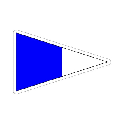 ICS Repeat Two (International Code of Signals) STICKER Vinyl Die-Cut Decal 5 Inch - The Sticker Space