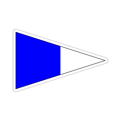 ICS Repeat Two (International Code of Signals) STICKER Vinyl Die-Cut Decal 6 Inch - The Sticker Space