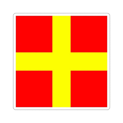 ICS Romeo (International Code of Signals) STICKER Vinyl Die-Cut Decal 2 Inch - The Sticker Space
