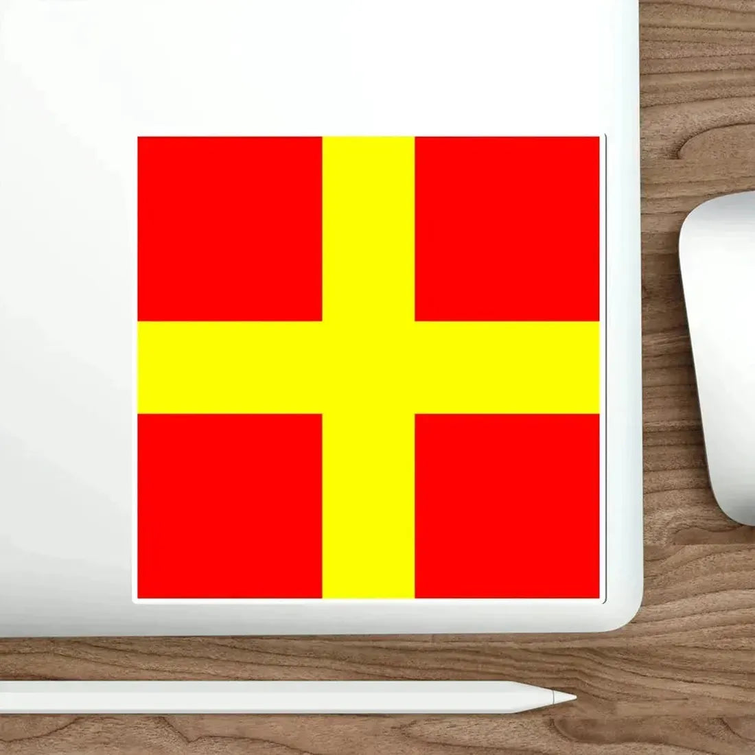 ICS Romeo (International Code of Signals) STICKER Vinyl Die-Cut Decal - The Sticker Space