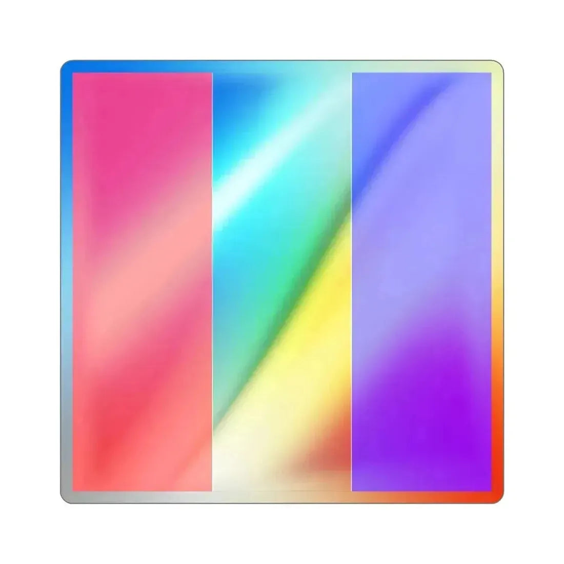ICS Tango (International Code of Signals) Holographic STICKER Die-Cut Vinyl Decal 3 Inch - The Sticker Space