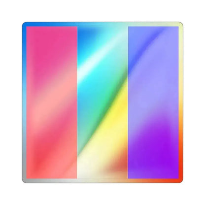 ICS Tango (International Code of Signals) Holographic STICKER Die-Cut Vinyl Decal 4 Inch - The Sticker Space