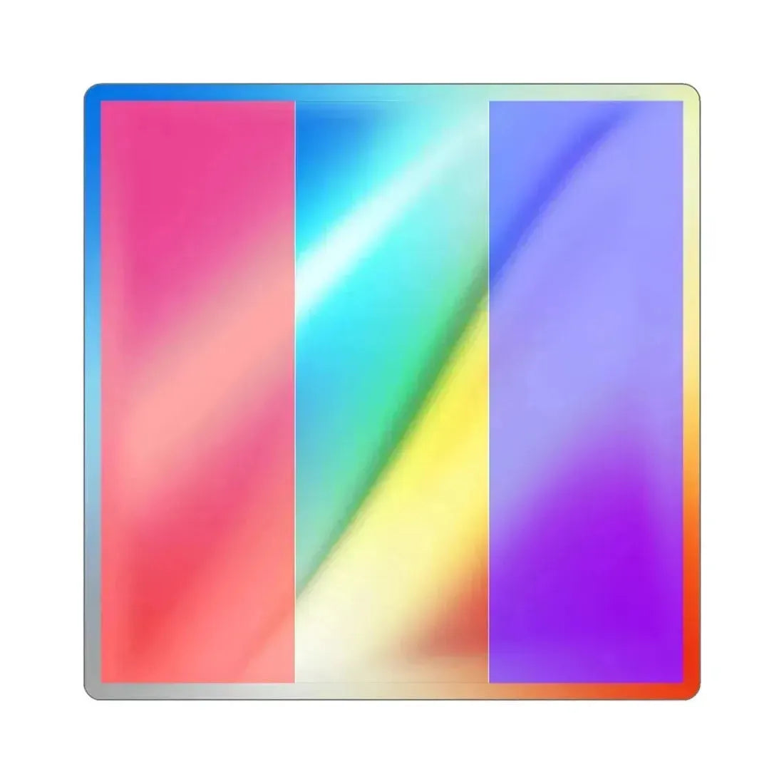 ICS Tango (International Code of Signals) Holographic STICKER Die-Cut Vinyl Decal 6 Inch - The Sticker Space