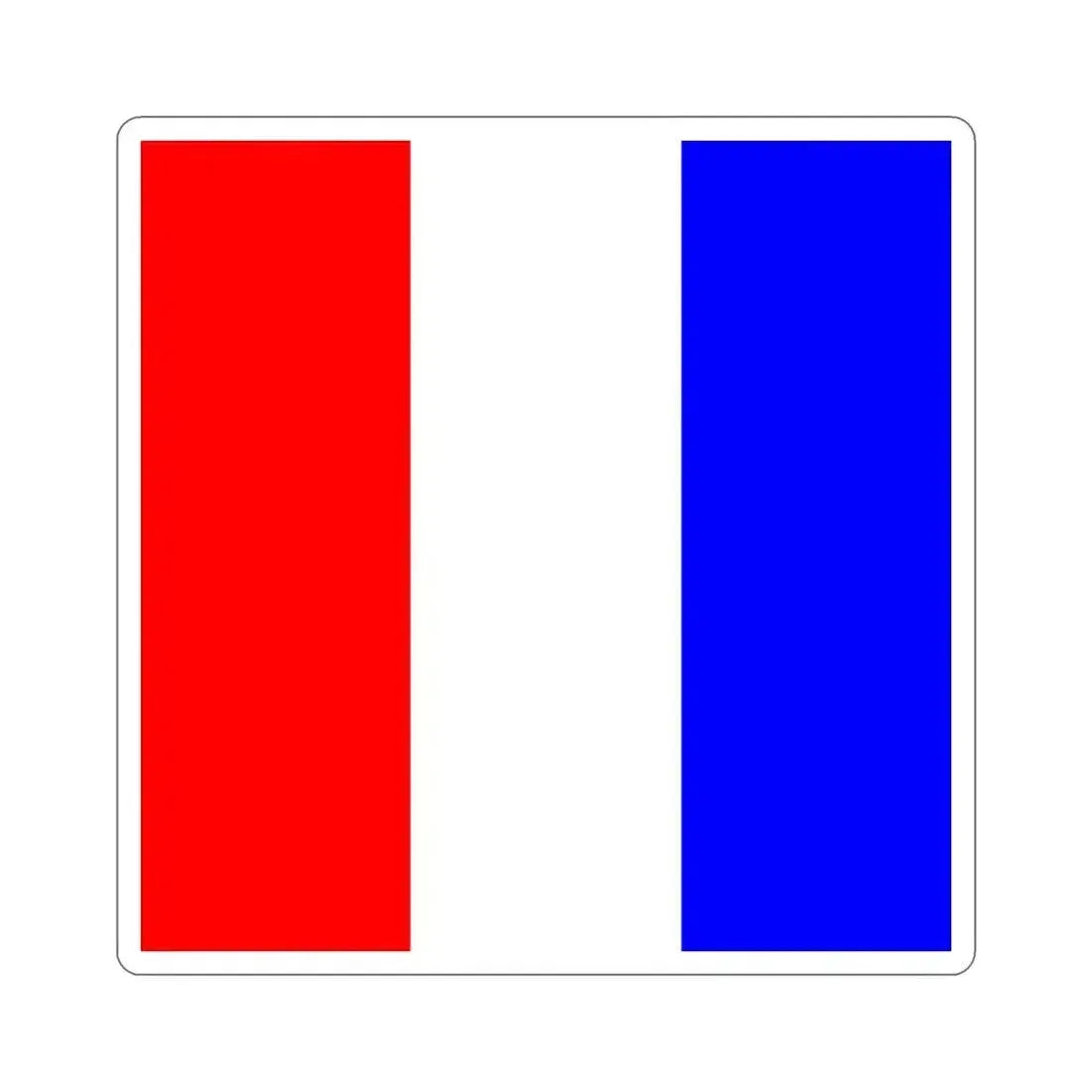 ICS Tango (International Code of Signals) STICKER Vinyl Die-Cut Decal 4 Inch - The Sticker Space