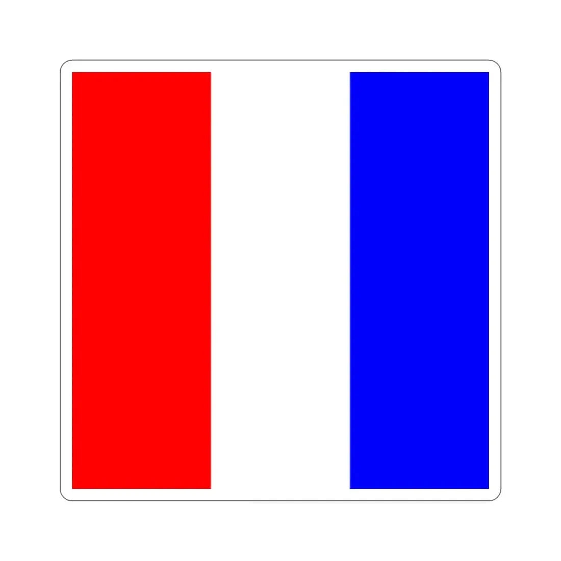 ICS Tango (International Code of Signals) STICKER Vinyl Die-Cut Decal - The Sticker Space