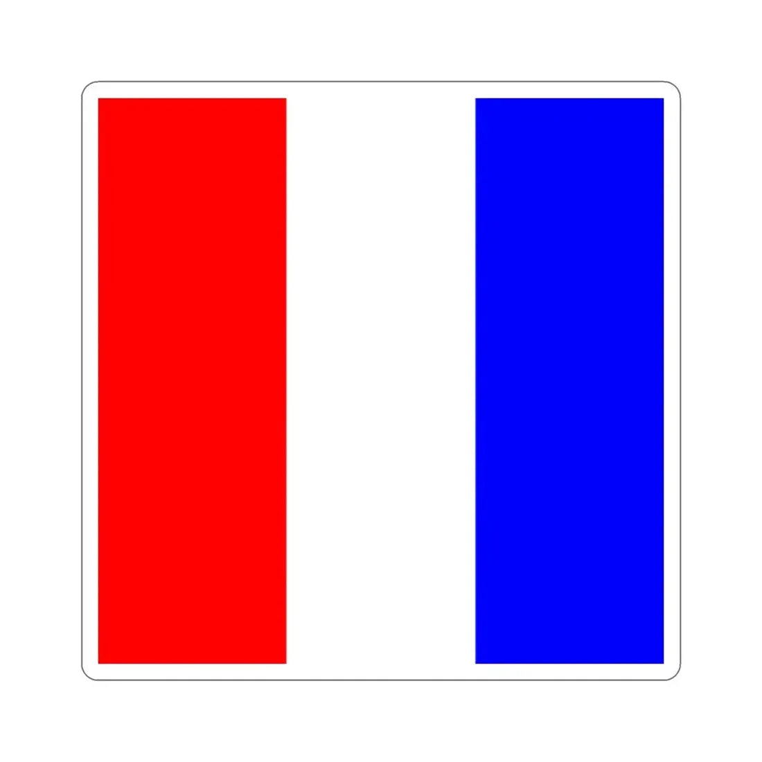 ICS Tango (International Code of Signals) STICKER Vinyl Die-Cut Decal - The Sticker Space