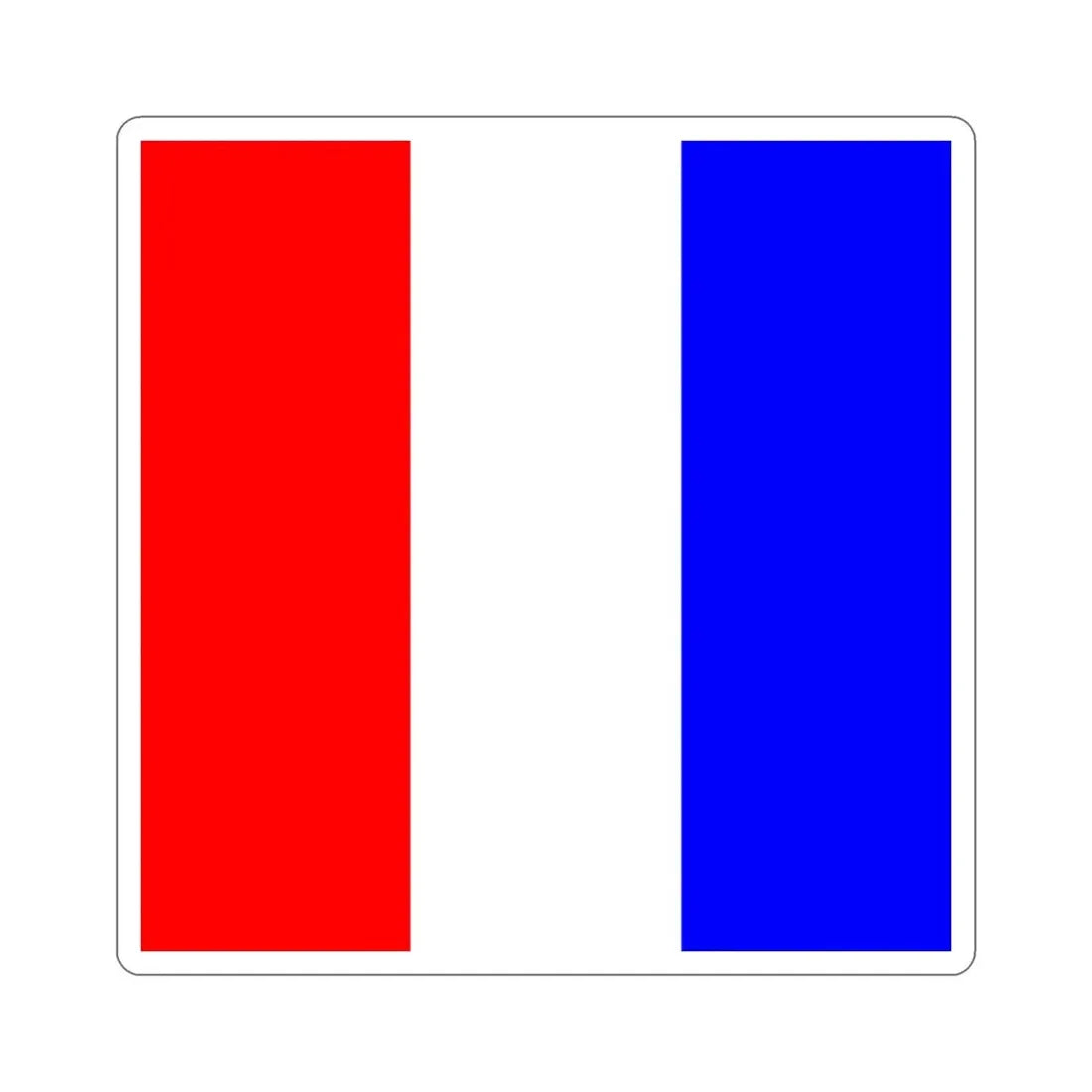 ICS Tango (International Code of Signals) STICKER Vinyl Die-Cut Decal - The Sticker Space