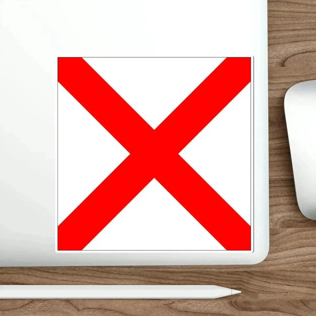 ICS Victor (International Code of Signals) STICKER Vinyl Die-Cut Decal - The Sticker Space