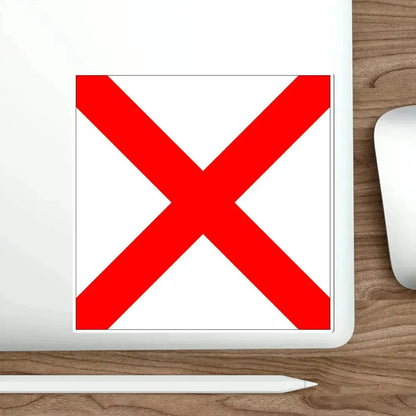 ICS Victor (International Code of Signals) STICKER Vinyl Die-Cut Decal - The Sticker Space