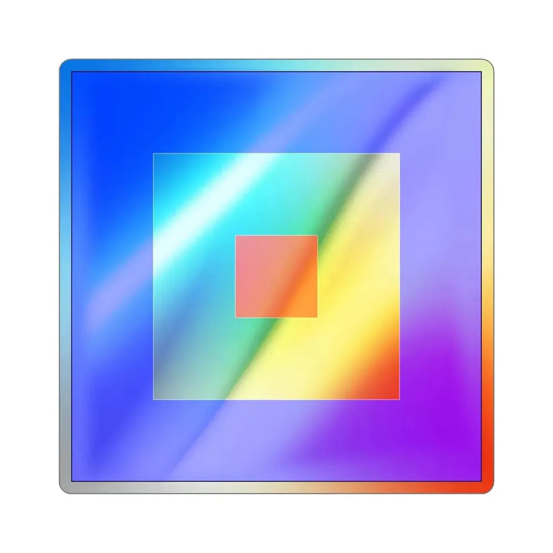 ICS Whiskey (International Code of Signals) Holographic STICKER Die-Cut Vinyl Decal - The Sticker Space