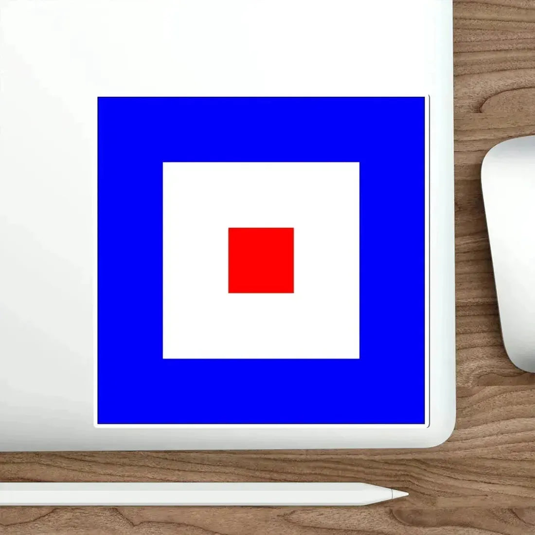 ICS Whiskey (International Code of Signals) STICKER Vinyl Die-Cut Decal - The Sticker Space