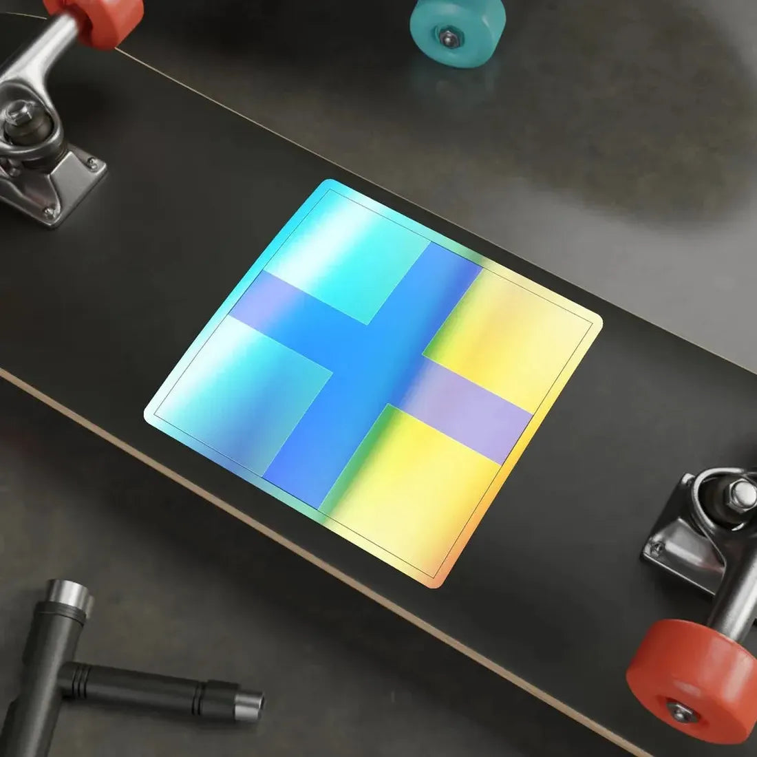 ICS X-ray (International Code of Signals) Holographic STICKER Die-Cut Vinyl Decal - The Sticker Space