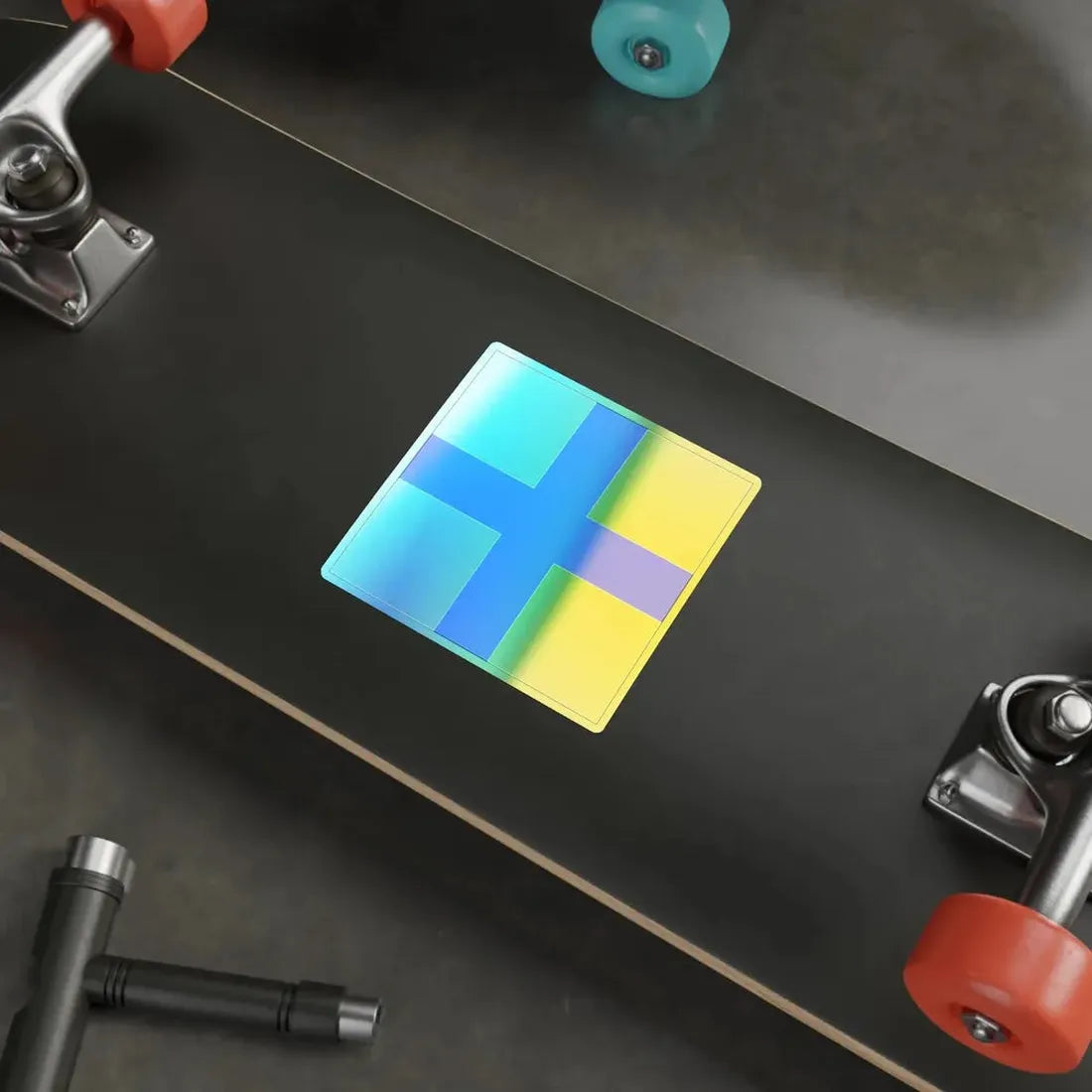 ICS X-ray (International Code of Signals) Holographic STICKER Die-Cut Vinyl Decal - The Sticker Space