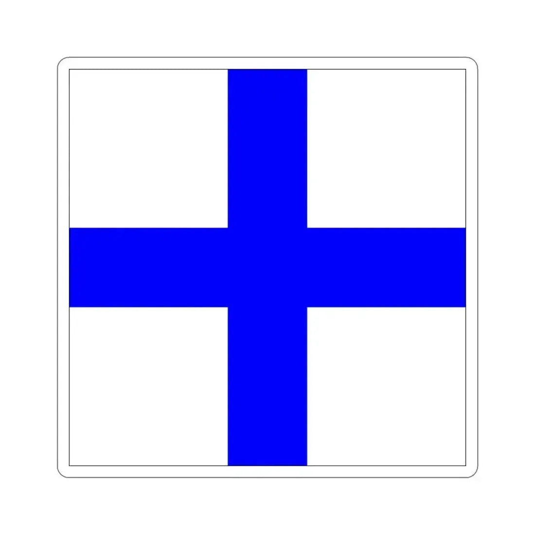 ICS X-ray (International Code of Signals) STICKER Vinyl Die-Cut Decal 3 Inch - The Sticker Space