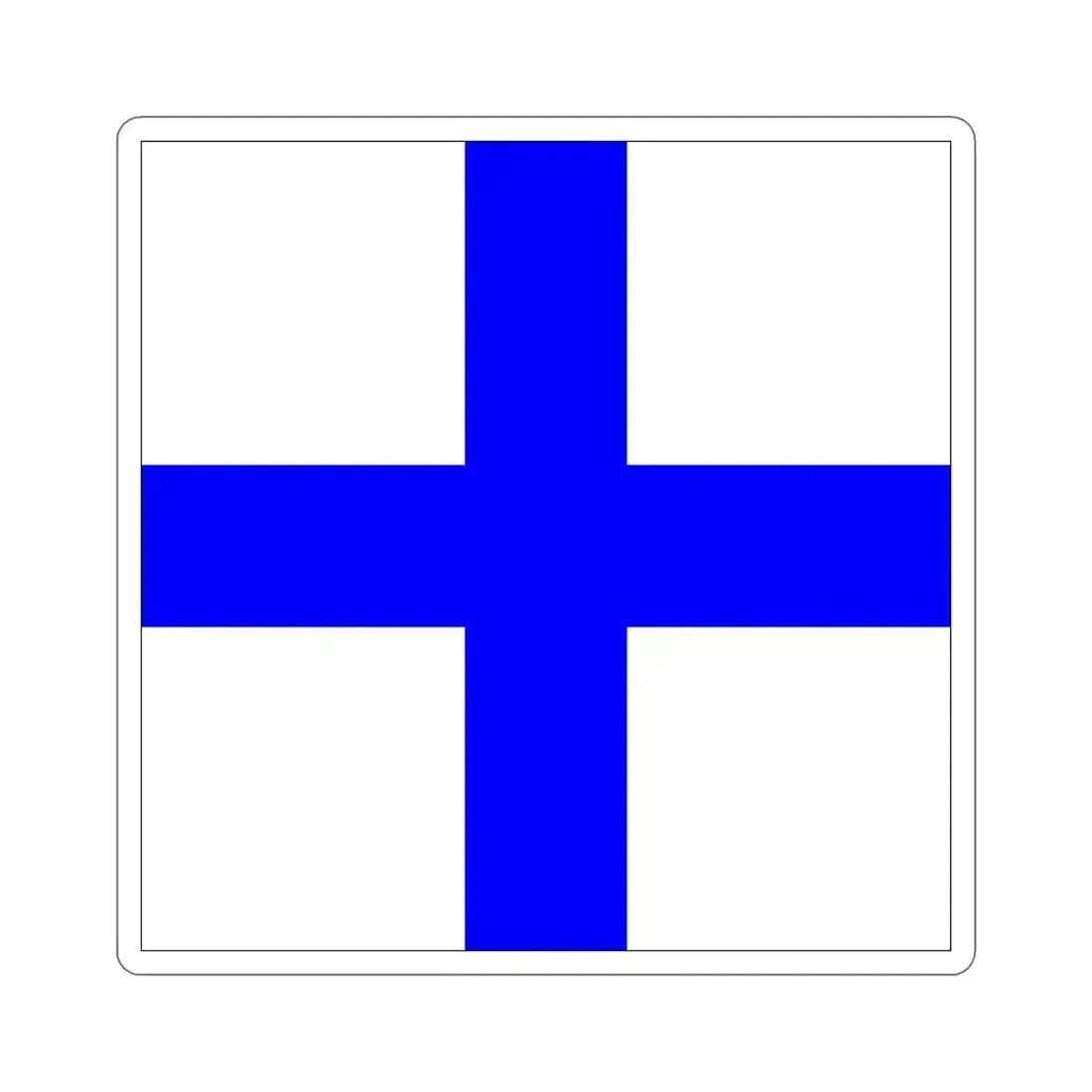 ICS X-ray (International Code of Signals) STICKER Vinyl Die-Cut Decal 5 Inch - The Sticker Space