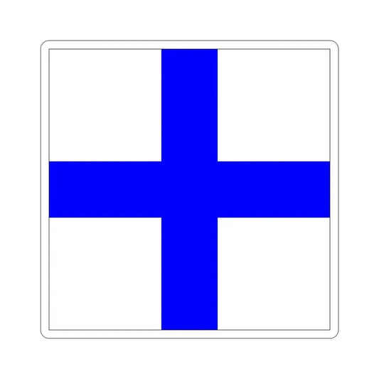 ICS X-ray (International Code of Signals) STICKER Vinyl Die-Cut Decal 6 Inch - The Sticker Space