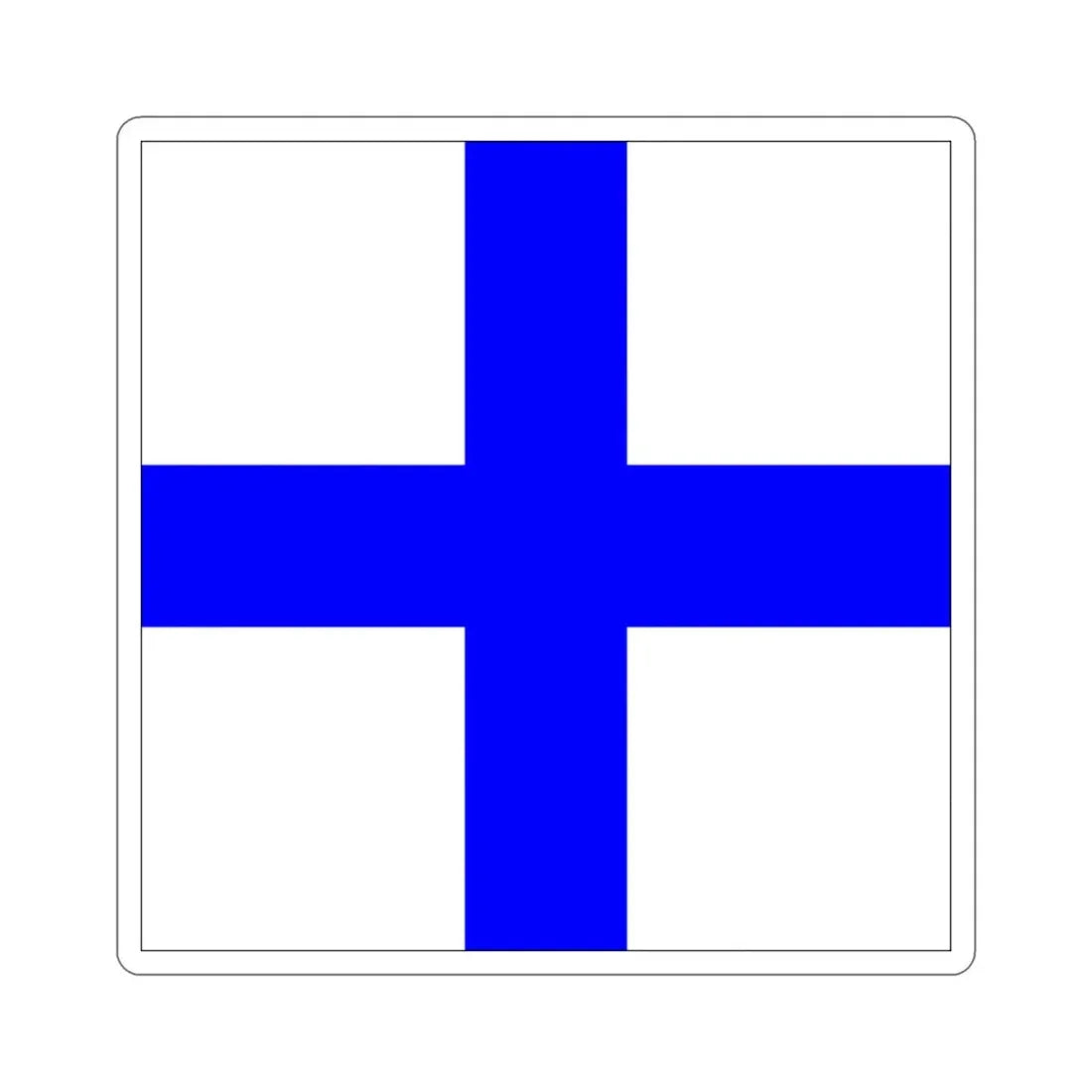 ICS X-ray (International Code of Signals) STICKER Vinyl Die-Cut Decal - The Sticker Space