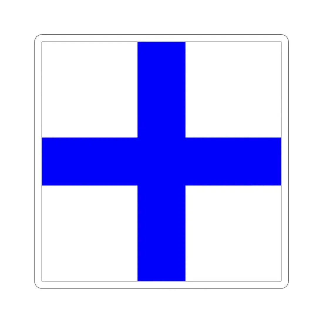 ICS X-ray (International Code of Signals) STICKER Vinyl Die-Cut Decal - The Sticker Space