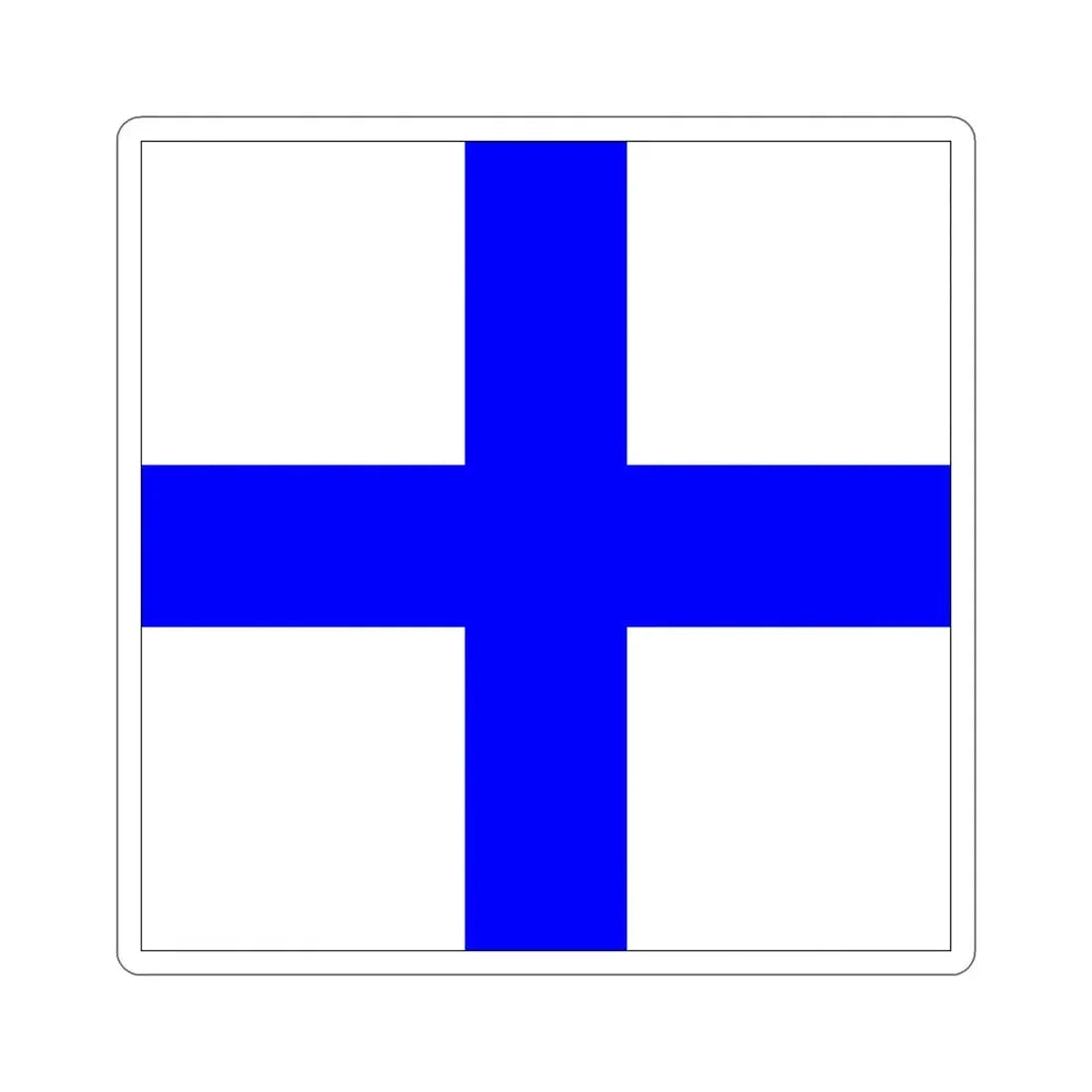 ICS X-ray (International Code of Signals) STICKER Vinyl Die-Cut Decal - The Sticker Space