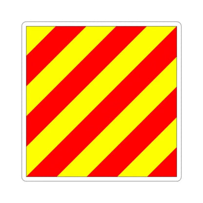 ICS Yankee (International Code of Signals) STICKER Vinyl Die-Cut Decal 2 Inch - The Sticker Space