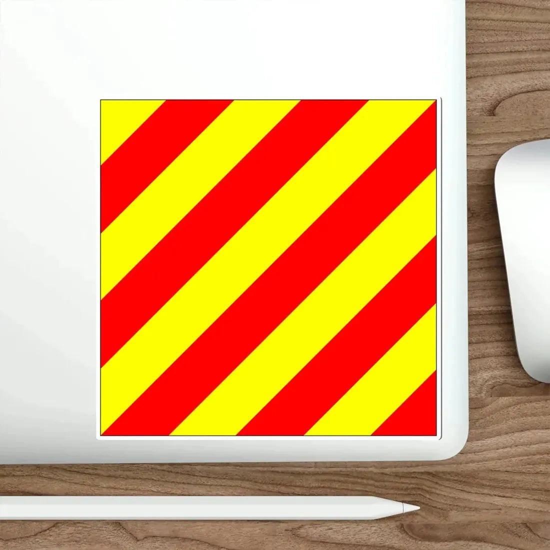 ICS Yankee (International Code of Signals) STICKER Vinyl Die-Cut Decal - The Sticker Space