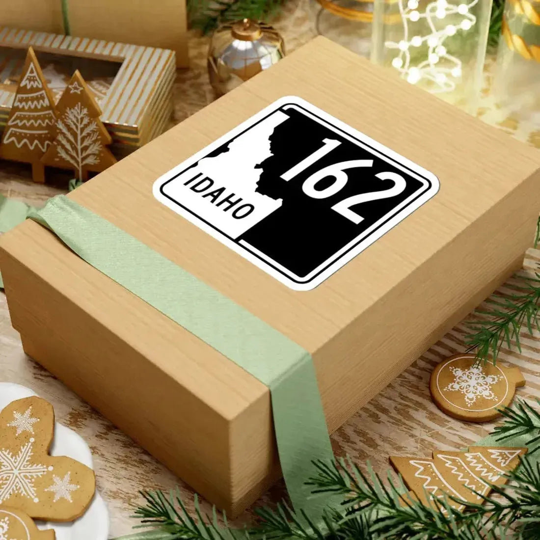 ID-162 (Idaho) (Road Sign) STICKER Vinyl Kiss-Cut Decal - The Sticker Space