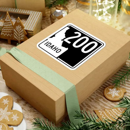 ID-200 (Idaho) (Road Sign) STICKER Vinyl Kiss-Cut Decal - The Sticker Space