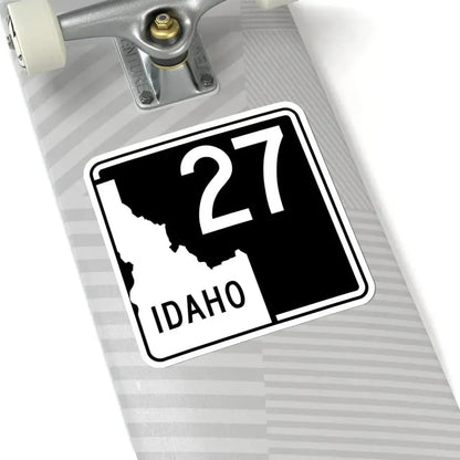 ID-27 (Idaho) (Road Sign) STICKER Vinyl Kiss-Cut Decal - The Sticker Space