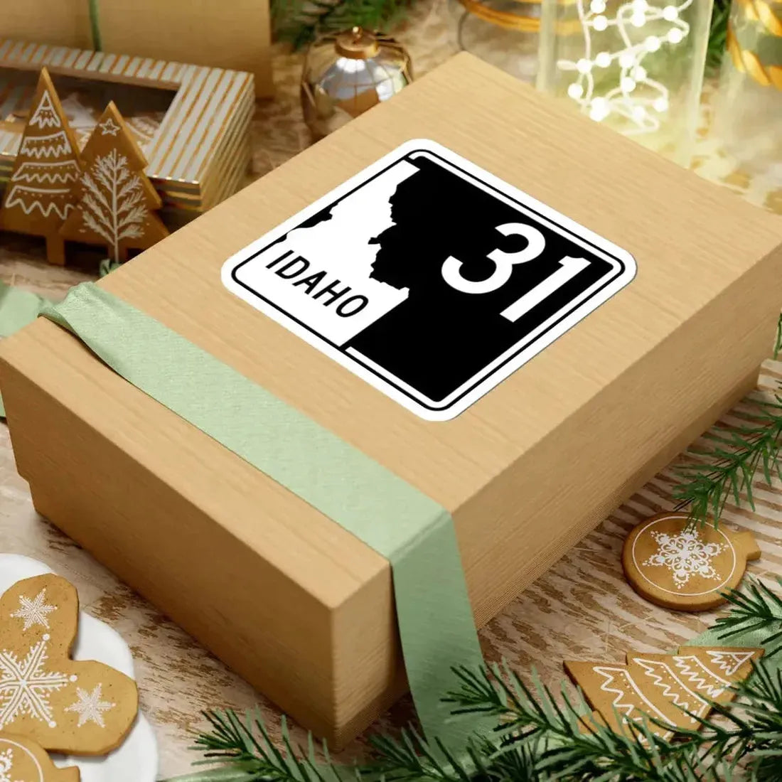 ID-31 (Idaho) (Road Sign) STICKER Vinyl Kiss-Cut Decal - The Sticker Space
