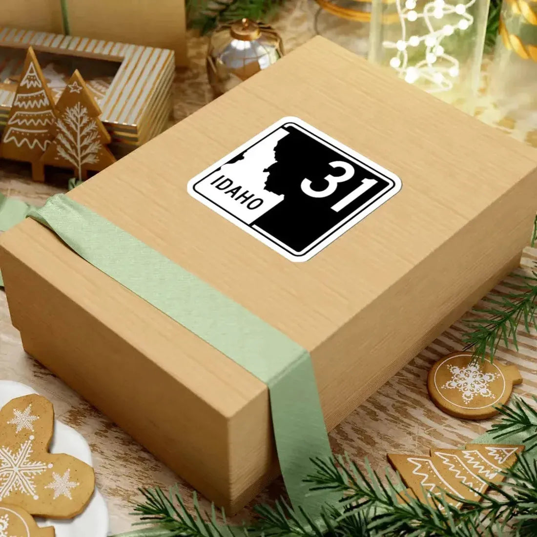 ID-31 (Idaho) (Road Sign) STICKER Vinyl Kiss-Cut Decal - The Sticker Space