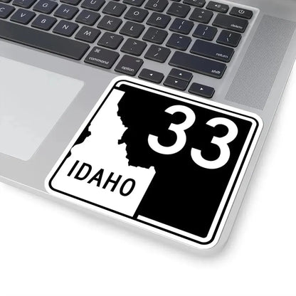 ID-33 (Idaho) (Road Sign) STICKER Vinyl Kiss-Cut Decal - The Sticker Space
