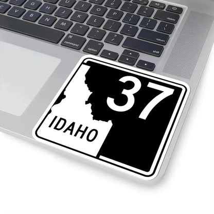 ID-37 (Idaho) (Road Sign) STICKER Vinyl Kiss-Cut Decal - The Sticker Space