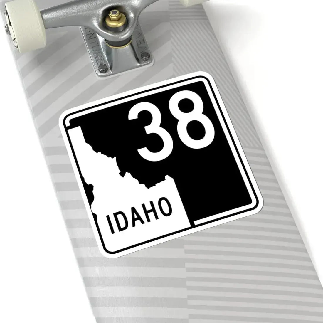 ID-38 (Idaho) (Road Sign) STICKER Vinyl Kiss-Cut Decal - The Sticker Space
