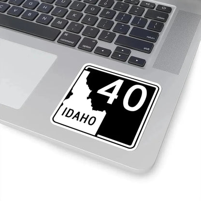 ID-40 (Idaho) (Road Sign) STICKER Vinyl Kiss-Cut Decal - The Sticker Space