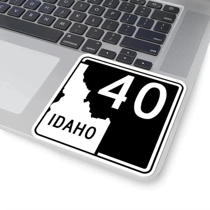 ID-40 (Idaho) (Road Sign) STICKER Vinyl Kiss-Cut Decal - The Sticker Space