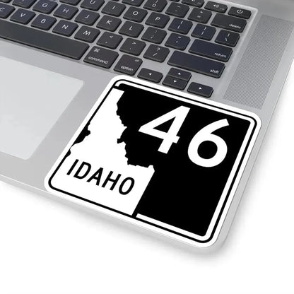 ID-46 (Idaho) (Road Sign) STICKER Vinyl Kiss-Cut Decal - The Sticker Space